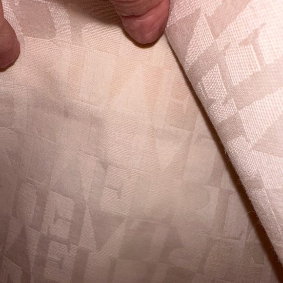 Vintage Furla pale pink embossed python leather large bag - Picture 10 of 12